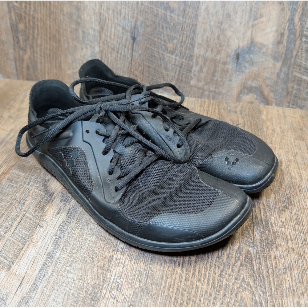 Vivobarefoot Primus Lite III Size EU 40 Womens 9 Obsidian Black Barefoot Sneaker